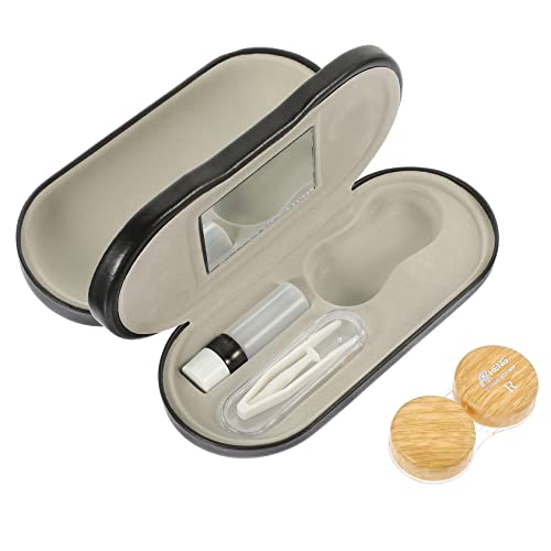 Healeved 1satz Praktischer Brillen-Organizer Pu- Tragbare Doppellagige Brillenbox Für Und Alltag Schützt Vor Und Kratzern Vielseitig Einsetzbar von Healeved