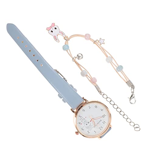 Healeved Kinderuhr Mit Cartoon Muster Für Mädchen Und Jungen Armbanduhr Aus Pu Und Einfach Und Stilvoll Für Kleinkinder Und Schüler von Healeved