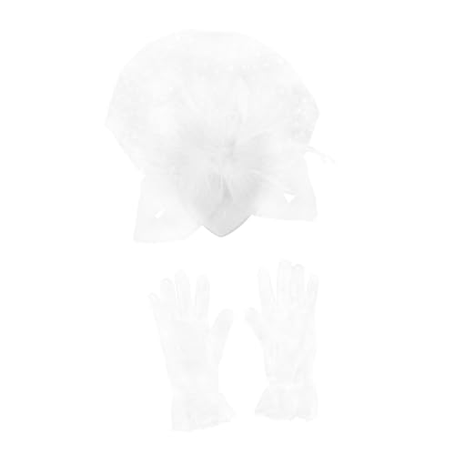 Healeved Einzigartiges Party-garn-mützen-handschuh-set Traditionelles Chinesisches Cheongsam-kleid-accessoire Für Damen von Healeved