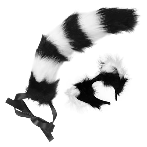 Healeved 1satz Faux Ohren Und Für Cosplay Plüsch Kostüm Accessoire Für Halloween Und Karneval Leicht Und Stabil Niedliches Design von Healeved