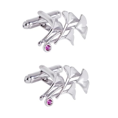 Healeved 2stücke Manschettenknöpfe Für Herren Dekorative Manschettenknöpfe Aus Legierung Schlichtes Design Elegant Und Leicht Zu Tragen Für Alltag Und Feiern von Healeved