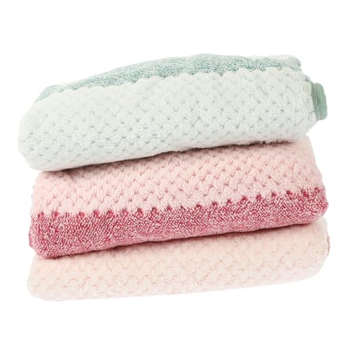 Healeved Saugfähige Waschlappen – 3er-pack – Baumwollwaschlappen Für Das Gesicht – Weiche Und Sanfte Gesichtsreinigung – Badetücher – Groß Und Bequem Healeved Saugfähige Waschlappen – 3er-pack – Baumwollwaschlappen Für Das Gesicht – Weiche Und Sanfte Gesichtsreinigung – Badetücher – Groß Und Bequem von Healeved