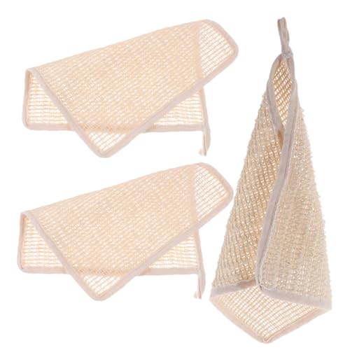 Healeved 1 Satz Handwaschlappen Hand Tuecher Badezimmerdekorationen Handtucher Badetuch-set Baumwolle Tauben-körperwäsche Gesichtstücher Für Badezimmer Gesichtstücher Waschlappen Ramie 3st von Healeved