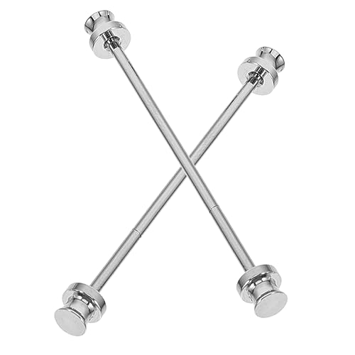 Healeved 2stücke Kragenstäbchen Für Herrenhemden Kragenhalter Aus Legierung Krawattennadeln Für Anzugzubehör Dekorative Hemdkragensteg Einfache Handhabung Langlebiges Design von Healeved