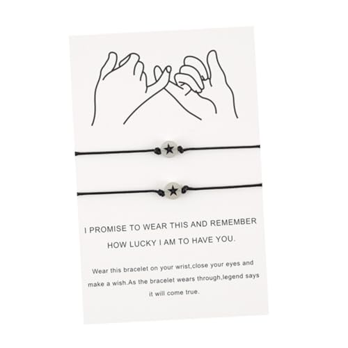 Healeved Abstands-matching-armbänder Freundschaftsarmband Mit Handgelenk-ketten-dekor Memorial-armband Für Enge Beziehung von Healeved