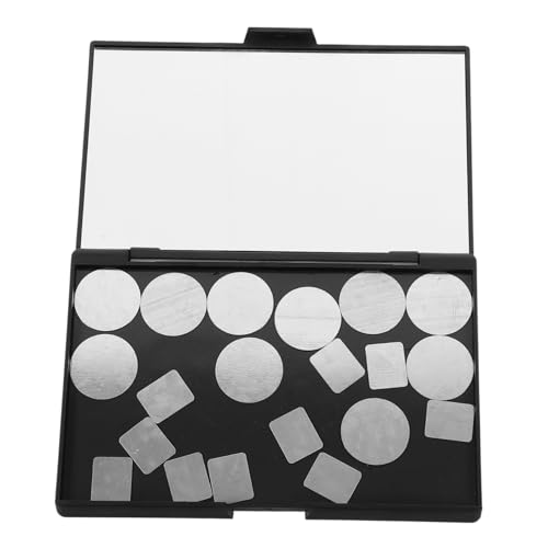 Healeved 1satz Leere Lidschattenpalette Mit Spiegel Und Magnetischem Design Für Make-up-kombinationen Multifunktionale Aufbewahrung Für Lidschatten Und Puder von Healeved