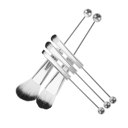 Healeved 1satz Makeup Pinsel Set Teiliges Kosmetik Pinselset Mit Silbernem Metallgriff Tragbare Pinsel Für Blush Puder Und Lidschatten Für Und Täglichen Gebrauch von Healeved