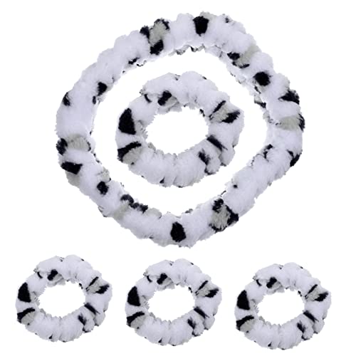 Healeved Entzückendes Stirnband-set Mit Leopardenmuster Zum Waschen Des Gesichts 5-teiliges Spa-armband-material von Healeved