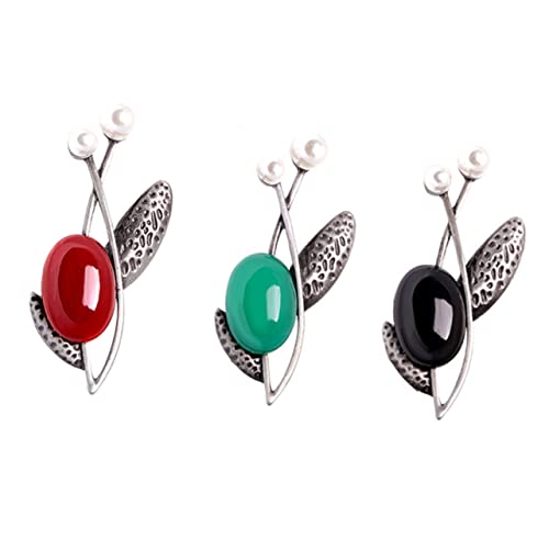 Healeved 1 Satz Vintage Branch Shaped Brooch Teiliges Alloy Accessoire Für Frauen Kreative Anstecknadeln Für Kleidung Taschen Jacken 3 Stück von Healeved