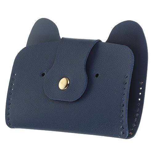 Healeved 1 Satz Welpenkartenbeutel Materialbeutel lustig Süße Tasche Taschenanhänger Machen Bausatz zur Herstellung von Pu-Taschen DIY-Bastelbedarf DIY - PU-Leder von Healeved