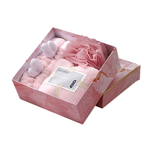 Healeved 1 Set Weiches Saugfähiges Handtuch-set Haarband Badewäscher Hautfreundlich Für Home Hotel Schlafsaal von Healeved