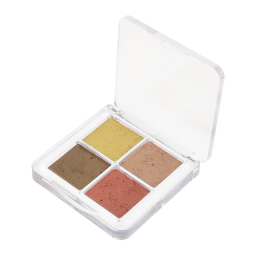 Healeved Metallic-wasserfarben-set 4 Leuchtende Nagelpigmente Gouache-wischfarbe Tragbare Wasserfarbe Schnelltrocknend Perfekt Für Nagelkunst von Healeved