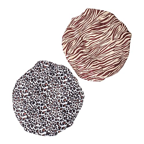 Healeved Schlafmütze für Zuhause Atmungsaktive Haarwaschkappe für Frauen Mädchen von Healeved