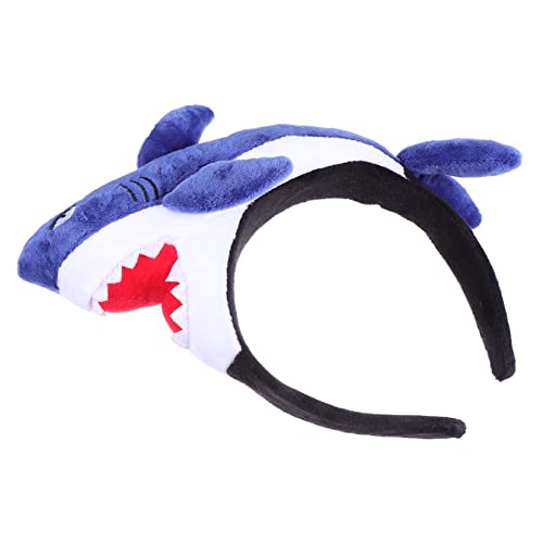Healeved 1 Stück Originelles Hai-stirnband Für Damen Jungen Und Mädchen Bezauberndes Stirnband in Hai-form Mit Zähnen Augen Flossen Dekorative Kopfbedeckung Einheitsgröße Healeved 1 Stück Originelles Hai-stirnband Für Damen Jungen Und Mädchen Bezauberndes Stirnband in Hai-form Mit Zähnen Augen Flossen Dekorative Kopfbedeckung Einheitsgröße von Healeved