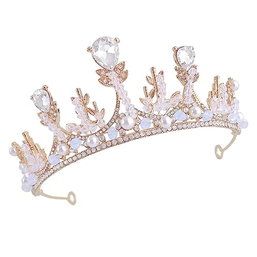 Healeved 1stück Kinderkrone Mit Strass Bequemer Haarschmuck Für Mädchen Für Geburtstagsfeiern Bühnenauftritte Und Festliche Anlässe Glitzernde Haardekoration von Healeved