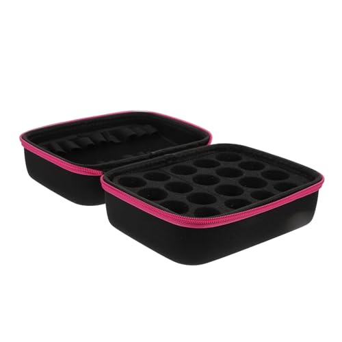 Healeved 1 Stück Aufbewahrungsbox Für Ätherische Öle Beutel Mit Ätherischen Ölen Rollflaschen-Organizer Aufbewahrungsschale Für Ätherische Öle Tragen Rosy Eva von Healeved