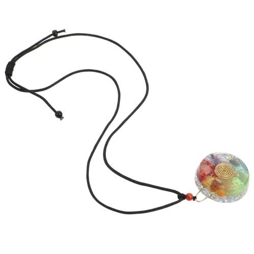 Healeved Kette Für Frauen Mit Buntem Anhänger Stilvolle Halskette Aus Glas Und Harz Exquisiter Schmuck Für Alltag Healeved Kette Für Frauen Mit Buntem Anhänger Stilvolle Halskette Aus Glas Und Harz Exquisiter Schmuck Für Alltag von Healeved