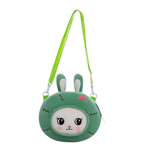Healeved Kuscheltier Umhängetasche Für Junge Mädchen Plüsch-Rabbit-Form Geldbörse Niedliche Und Stilvolle Schultertasche Für Mädchen Große Kapazität Und Modisches Design von Healeved