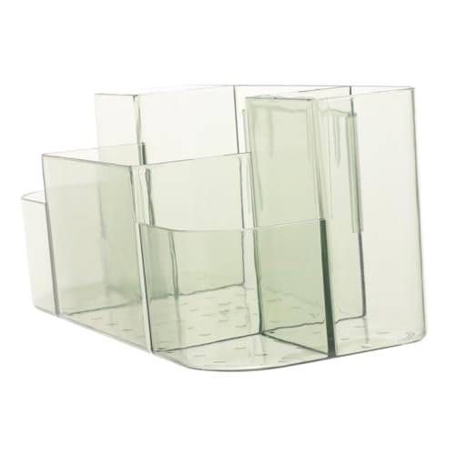 Healeved 1stück Wandmontierter Kosmetik Organizer Transparente Make-up Aufbewahrungsbox Für Badezimmer Installieren Multifunktional Für Oberflächen Geeignet von Healeved