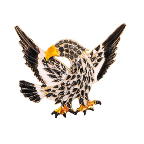 Healeved 1 Stück Kreative Tier Brosche für Männer Schwarze Anstecknadel Form Eines Stilvolle Schmuckdekoration für Kleidung Accessoires für Partys von Healeved