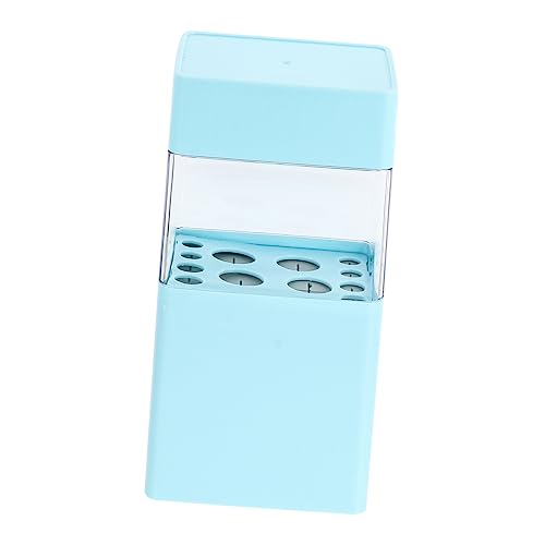 Healeved 1stück Kosmetik Organizer Für Makeup Pinsel Eyebrow Pencil Aufbewahrungsbox Handlicher Behälter Mit Deckel Für Bad Schlafzimmer Und Büro Transparente Kunststoffkonstruktion von Healeved