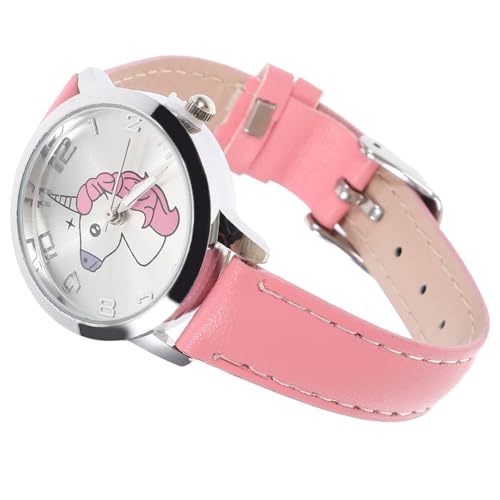 Healeved 1 Stück Modischer Kinderquarzuhr für Armbanduhr für Schule Freizeit Stilvolles für Feiertage Komfortabel Praktisch von Healeved