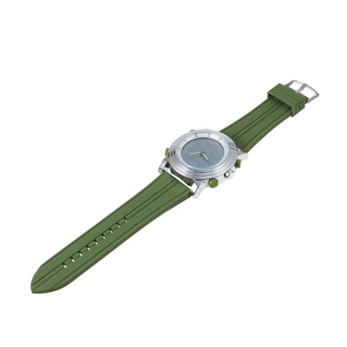 Healeved 1 Stück Multifunktionale Sportuhr mit Dual Display Nachtleuchtend Silikonarmband für Elektronische Armbanduhr für Freizeit Sport von Healeved