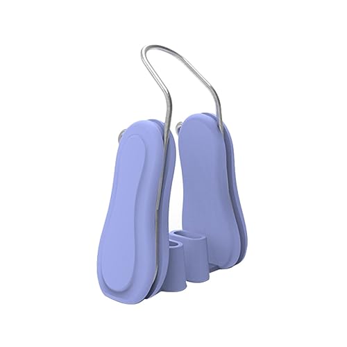 Healeved 1 Stück Nase erhöhtes Gerät Trimmer für Frauen Schlafen Abneigung Nasenstreifen Kontur werkzeug Nasenrücken Nasenformer-Clips Nasenclip Silikon edelstahl Violett von Healeved