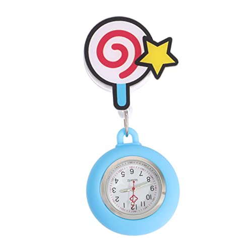 Healeved Krankenschwesteruhr Zum Anklipsen Aus Einziehbare Damen-taschenuhr Hängende Uhr Für Medizinisches Personal Und Studenten von Healeved