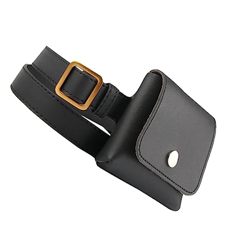 Healeved 1 Stück Riementasche Bauchtasche Männer Brustbeutel Schwarz Healeved 1 Stück Riementasche Bauchtasche Männer Brustbeutel Schwarz von Healeved