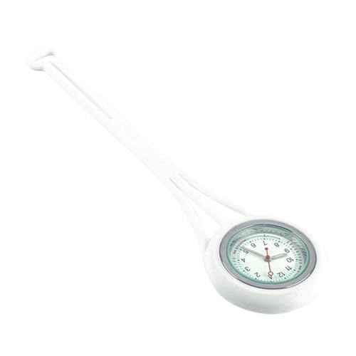 Healeved 1 Stück Silicone Pocket Watch für Krankenschwestern Flexible Strapazierfähige Uhr mit Dekorativem Design für Pflegeberufe für Ärzte oder Pflegekräfte von Healeved