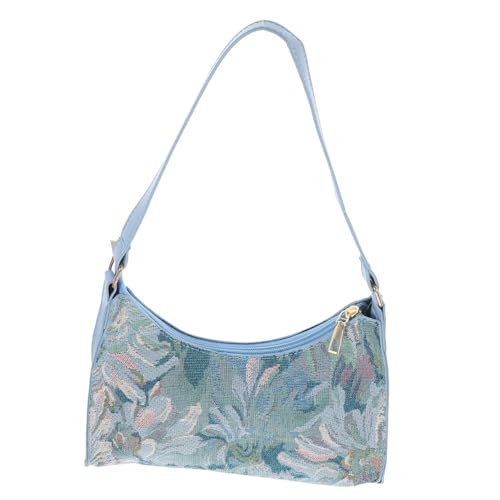 Healeved 1 Stück Stylische Schultertasche für Damen Ölgemälde Muster für Strand Party Shopping und Dates Kleine Leichte Tragetasche mit für Handy Kosmetik und von Healeved