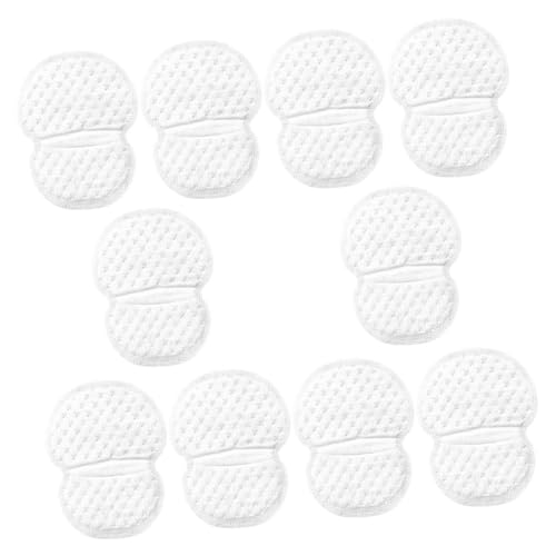 Healeved 10 Stück Achselpads Selbstklebend Atmungsaktive Schweißabsorber für Damen und Herren Unsichtbare und Flexible Achsel Schweißschutzpolster für Sport und Alltag von Healeved
