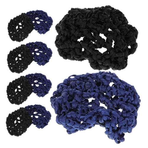 Healeved 10 Stück Dutt Netze für Frauen Langlebig Elastisches Haarnetz Haarknoten Halter für Tanz und Ballett von Healeved