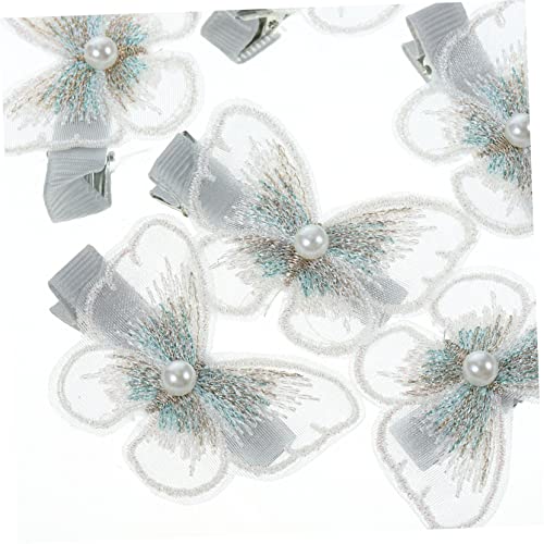 Healeved 10 Stück Schmetterling Haarspangen Damen Leichte Langlebige Haarklammern für Mädchen Süßer Haarschmuck für Alltag Party Schule und Urlaub Komfortabel und Modisch von Healeved