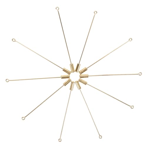 Healeved 10 Stück Teiliges Broschennadeln mit Stopper Enden Langlebige Sicherheitsnadeln für DIY Schmuck Anstecknadeln für Hochzeit Party Alltag Bastelaccessoires von Healeved