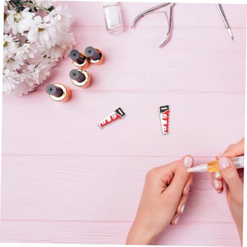 Healeved 10 Stück Teiliges Halloween Nagel-dekorationsset Blutige Messer Nail Charms aus Langlebiger Legierung für DIY Gruselige Maniküre und Kreative Nagelkunst von Healeved