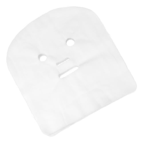 Healeved 100 Stück Maskengaze Baumwolle Gesichtsflecken sanfte haut Tupfer Wattepads für Tragen Sie eine Gesichtsmaske auf Feuchtigkeitsmaske für das Gesicht -Maske Weiß von Healeved