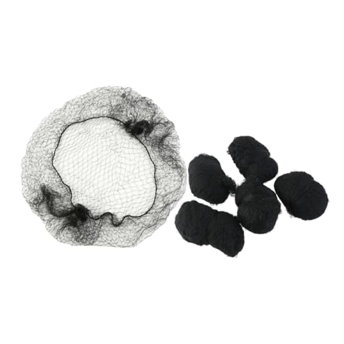 Healeved Unsichtbare Haarnetze Mit Elastischem Rand Für Frauen 100-teiliges Haarnetz-set Haarnetze Für Dutts Haarnetz Für Perücken von Healeved