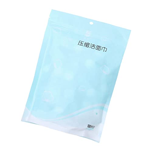 Healeved 100stücke Komprimiertes Gesichtshandtuch Badehandtuch Mini Einweg Gesichtsreinigungstuch Für Reisen Und Sportaktivitäten von Healeved