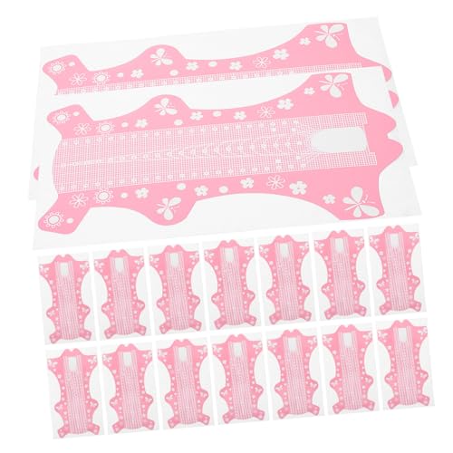 Healeved 100stücke Nagelkunst Formen Aufkleber Für Nagelverlängerung Praktische Nagelverlängerung Papierhalter Für Nagelstudio Und Zuhause von Healeved