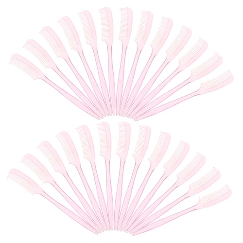 Healeved 100stücke Wimpernkamm Augenbrauenkamm Kleiner Kamm Zum Kämmen Und Trennen Von Wimpern Und Augenbrauen Wiederverwendbares Bürstenwerkzeug Für Make-up Und Mascara-anwendung von Healeved