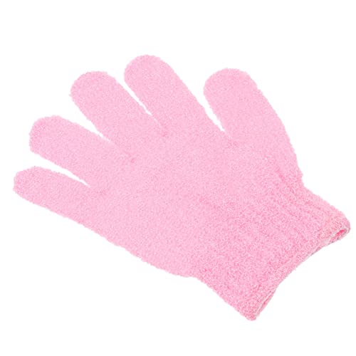 Healeved 10St Fünf-Finger-Badehandschuhe tragbare Duschtücher Badeschwamm exfoliating glove exfoliate gloves Handtuch Wäscher Peeling-Handschuhe Peeling-Duschhandschuhe doppelseitig Nylon von Healeved