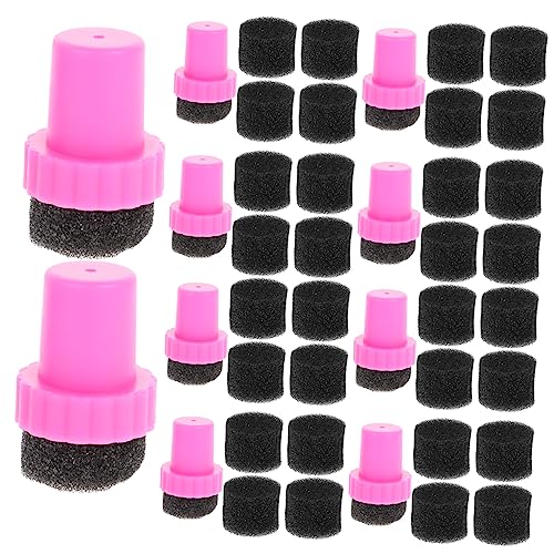 Healeved 10St Maniküre-Stempel Nagelschwamm Make-up Schminkkasten beginner schulanfänger werkzeug Nagelgellack Nagelversiegelung aus Schwamm Nagelstempel Gradient Nagelpolitur Schablone 3d von Healeved