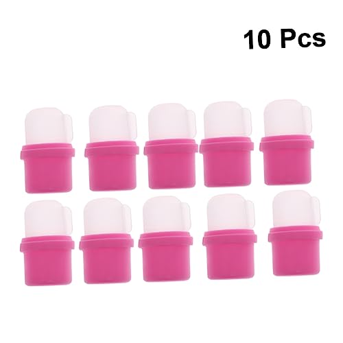 Healeved 10St Maniküre-Werkzeuge Nagel tränken Clips Nagellackentferner nail polish remover nagellack pusteäffchen Nagelkunstwerkzeuge Nagelgel Nagelentfernungsabdeckungen eingesackt Klipp von Healeved