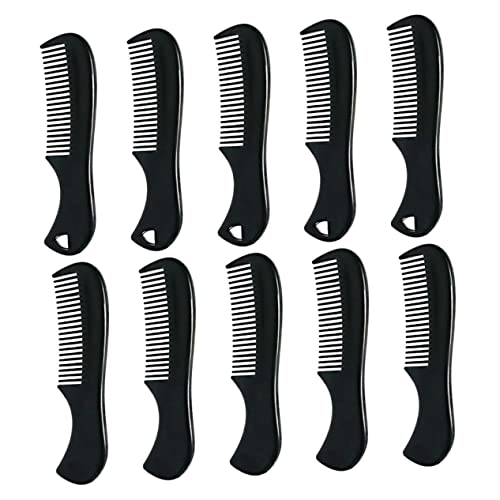 Healeved Bartkamm 10 Stücke Für Männer Reise Kamm Für Bartpflege Schnurrbart Kamm Rutschfest Mit Abgerundeten Zähnen Für Unterwegs Und Alltag von Healeved