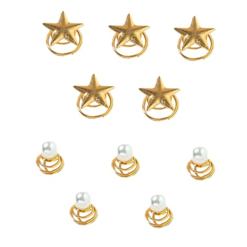 Healeved 10 Stück Hochzeit Haarspiralen Spirale Haarspangen Für Frauen Langlebige Haarnadeln Mit Perlen Und Strass Geeignet Für Hochzeiten Und Besondere Anlässe Modischer Haarschmuck in von Healeved