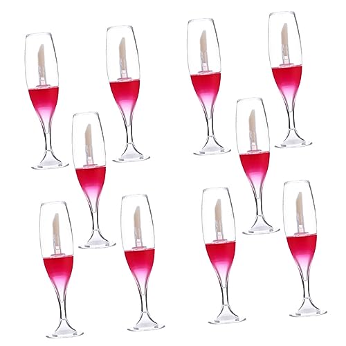 Healeved 10Stücke Leere Lipglossbehälter Kleine Kosmetikflaschen Für Make Up Praktischer Lipgloss Organizer Behälter Für Reisen Langlebige Nutzung von Healeved