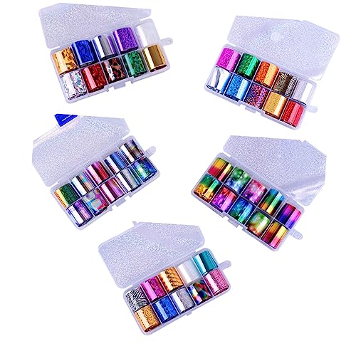 Healeved 10gitter Sternenhimmel-nagelsticker Kreative Nagelsticker Glänzende Nagelkunst-aufkleber Maniküre-aufkleber Für Schönheitssalons à von Healeved