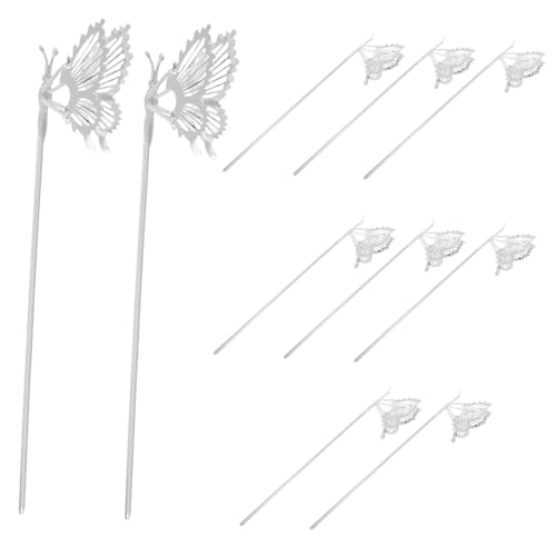 Healeved 10stücke Haarnadel Schmetterling Mädchen Schmetterling Haar Zubehör Haarnadeln Haar Schmuck Braut Pins Zubehör Für Mädchen Pins Dekorative Asiatische von Healeved